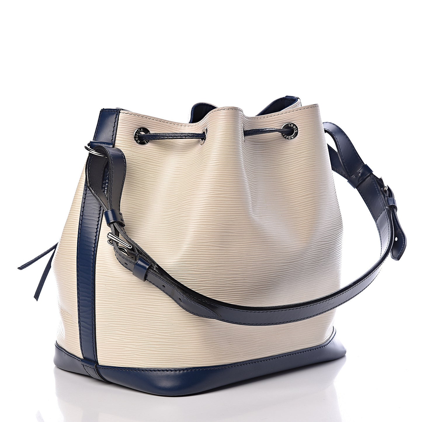 Epi Petit Bi-Color Noe Ivory Indigo