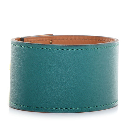 Hermes Swift Kelly Dog Bracelet Malachite 3 of 6