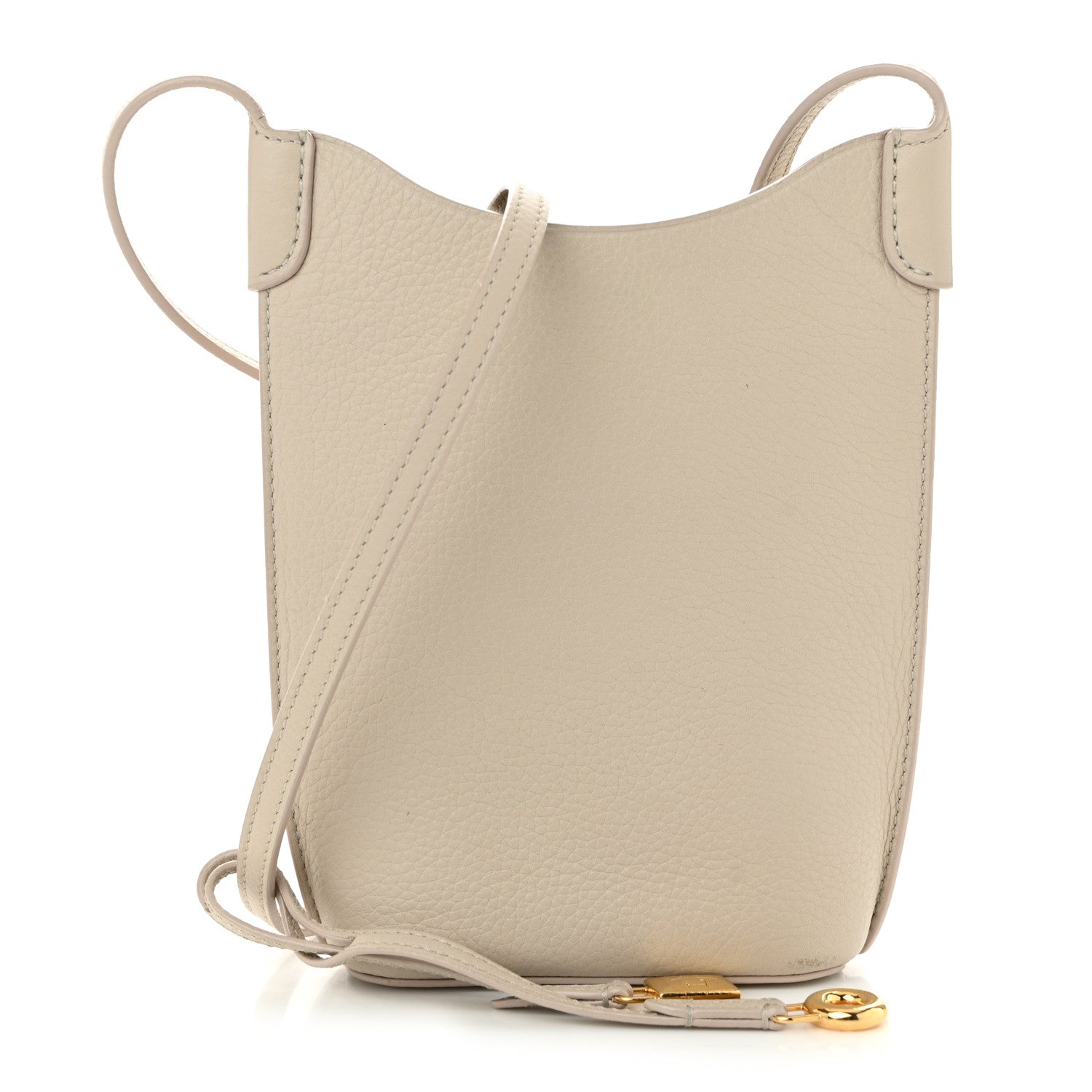 Loro Piana Grained Calfskin Bale Phone Case Light Travertine 1 of 11