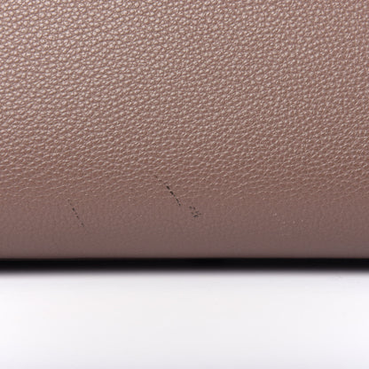 Saint Laurent Grained Calfskin Topstitch Small Classic Sac De Jour Taupe 12 of 12