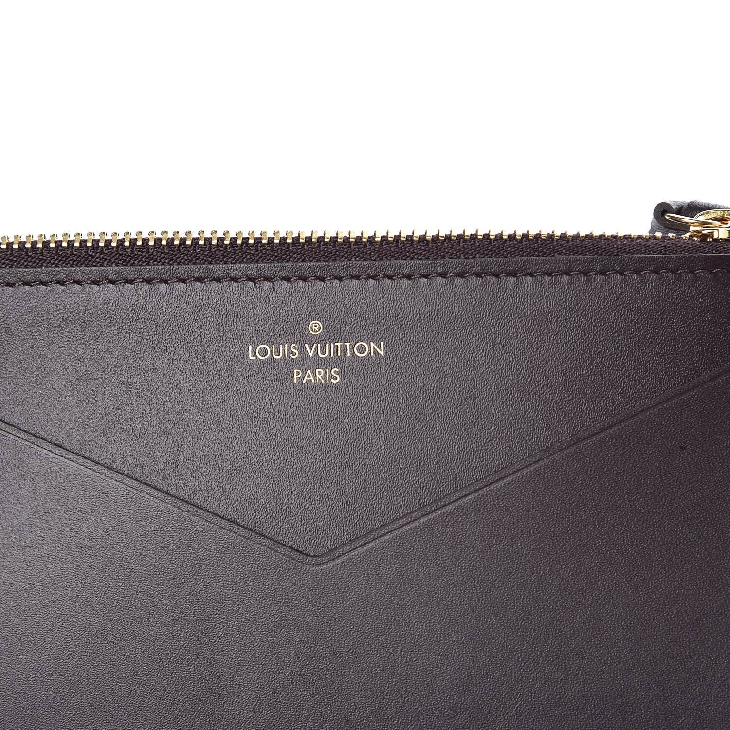 Louis Vuitton Calfskin Jeanne Wallet Zippered Insert Amarante 6 of 6