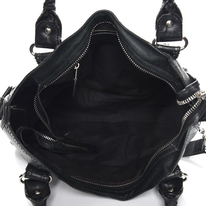 Balenciaga Agneau Giant Brogues Hardware City Black 6 of 22