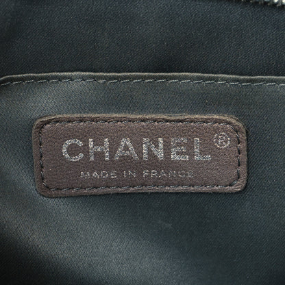 Chanel Metallic Patent Calfskin Lucky Symbols Pochette Silver 6 of 9