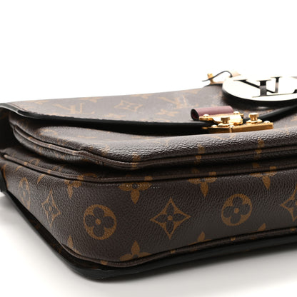 Louis Vuitton Monogram Braided Pochette Metis Safran 8 of 10