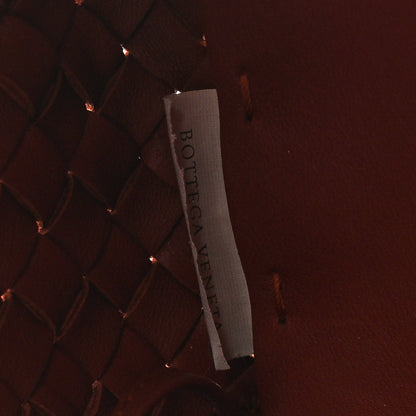 Bottega Veneta Lambskin Intreccio Medium Cabat Rust 8 of 13