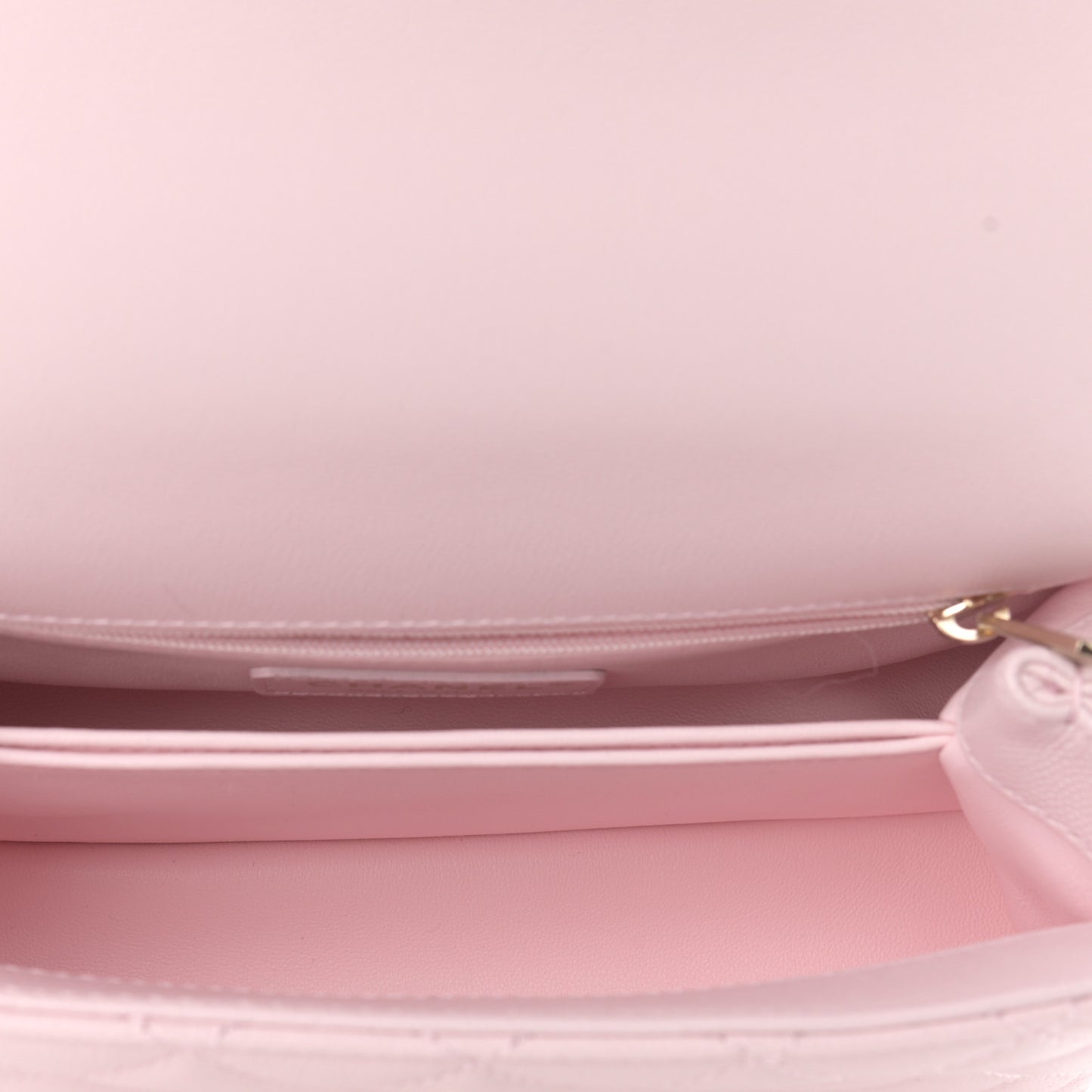 Caviar Quilted Mini Coco Handle Flap Light Pink