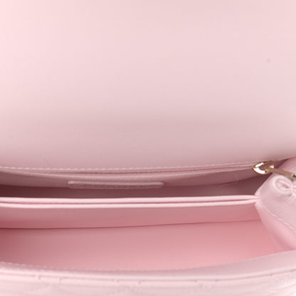Chanel Caviar Quilted Mini Coco Handle Flap Light Pink 4 of 10