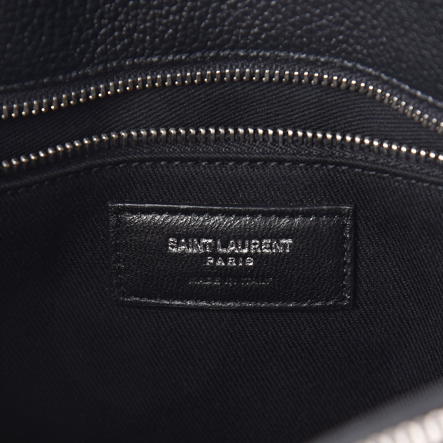 Grained Calfskin Baby Supple Sac De Jour Black