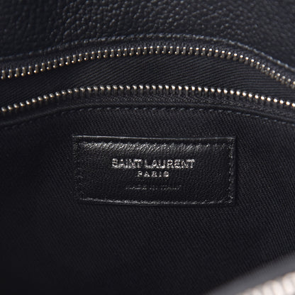 Saint Laurent Grained Calfskin Baby Supple Sac De Jour Black 6 of 9