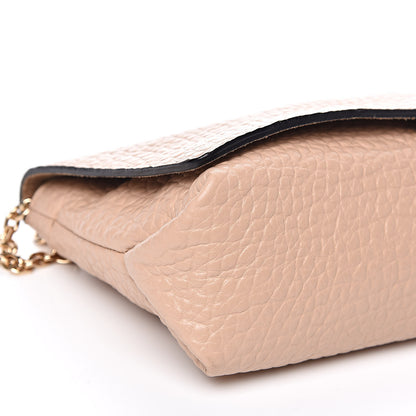 Burberry Signature Grain Medium Mildenhall Crossbody Bag Pale Apricot 8 of 9
