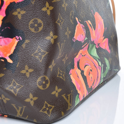 Louis Vuitton Monogram Roses Neverfull MM 14 of 14