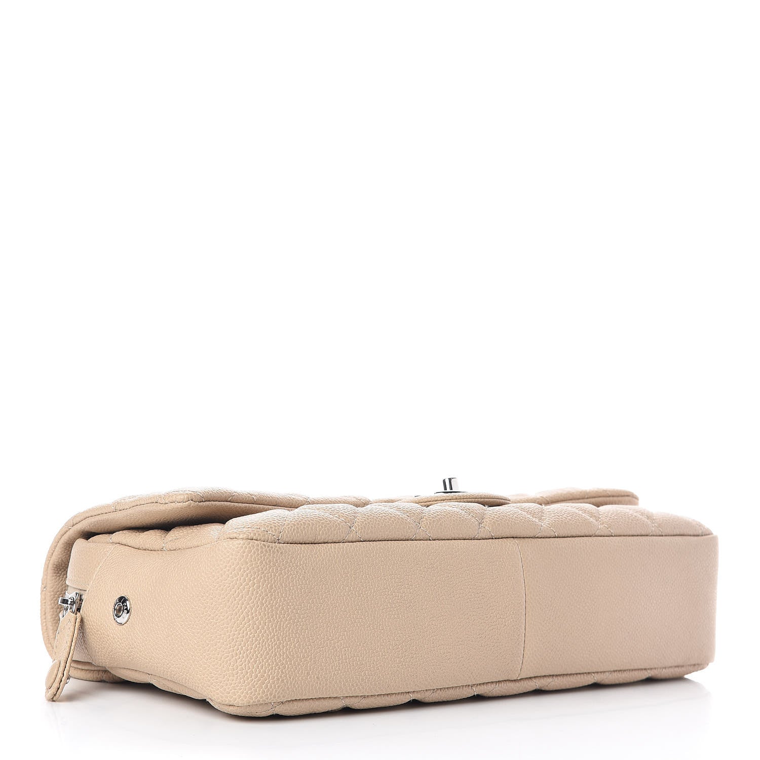 Chanel Caviar Quilted Jumbo Easy Flap Beige 4 of 10