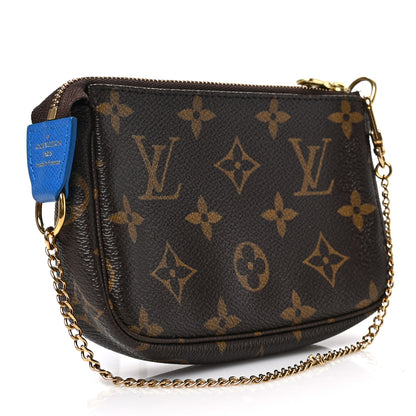 Louis Vuitton Monogram 2019 Christmas Animation Mini Venice Pochette Accessories Blue 3 of 8