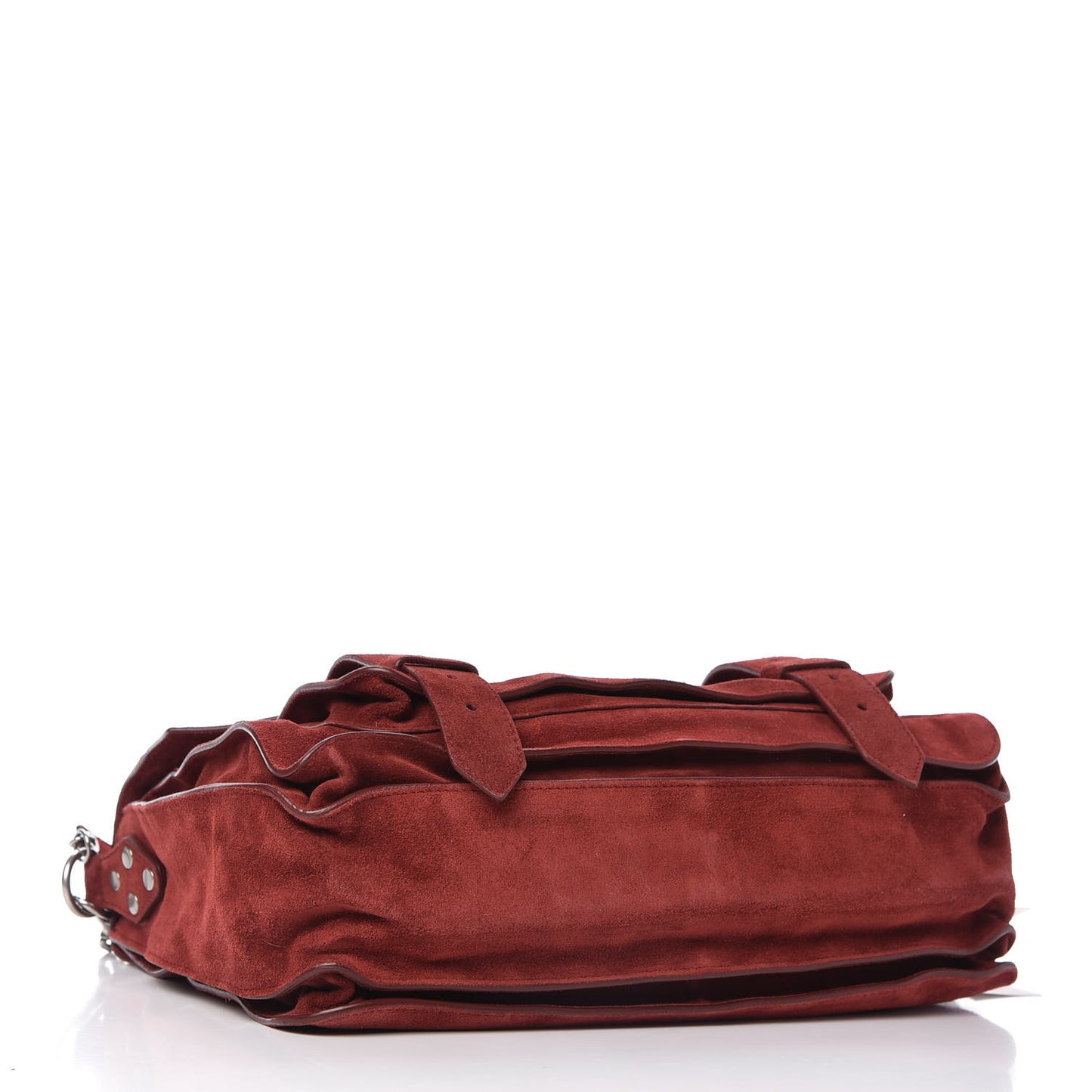 Suede Medium PS1 Satchel Midnight Plum
