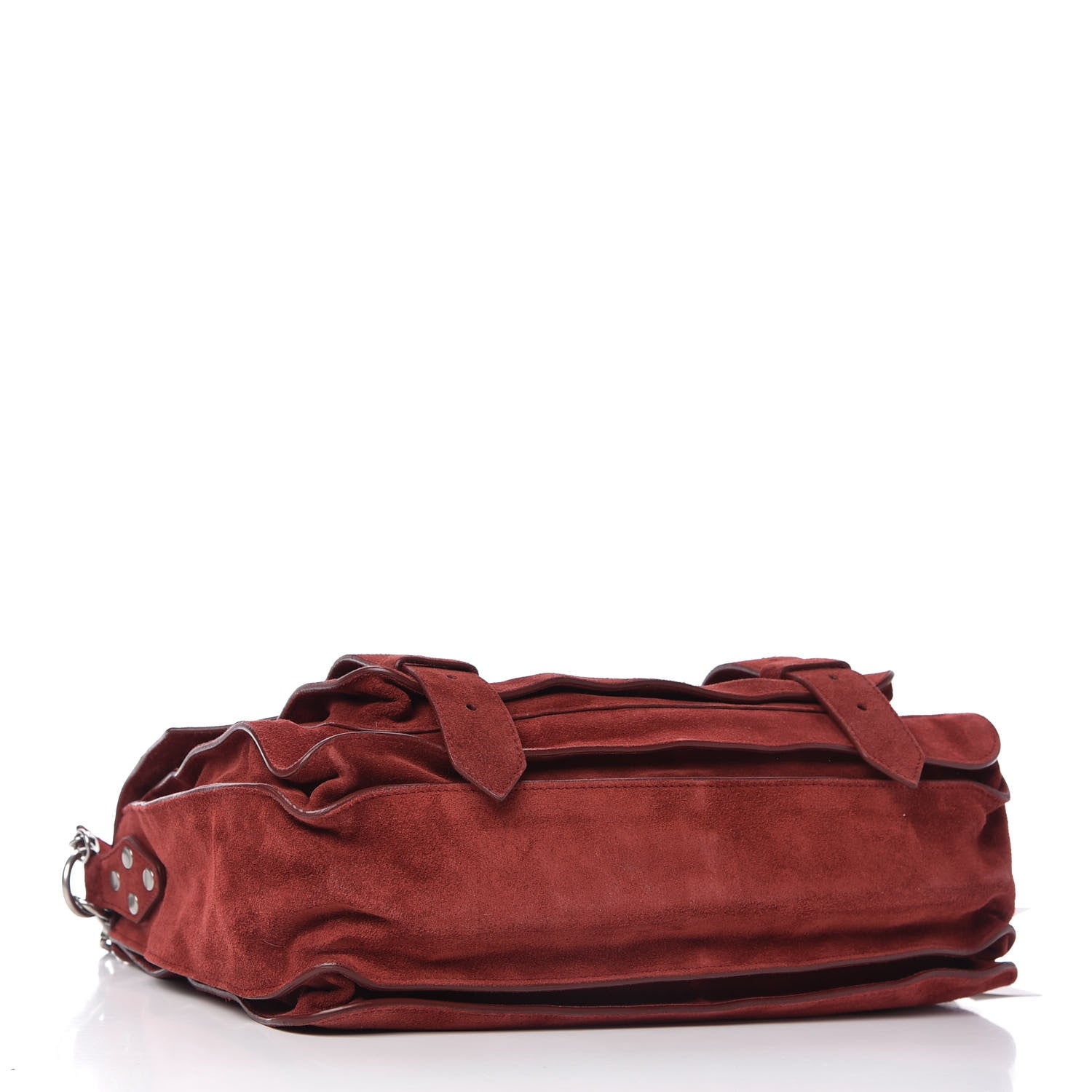 Proenza Schouler Suede Medium PS1 Satchel Midnight Plum 4 of 13
