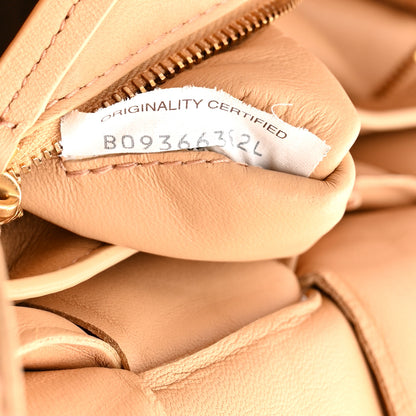 Bottega Veneta Nappa Maxi Intreccio Padded Cassette Crossbody Bag Almond 8 of 11