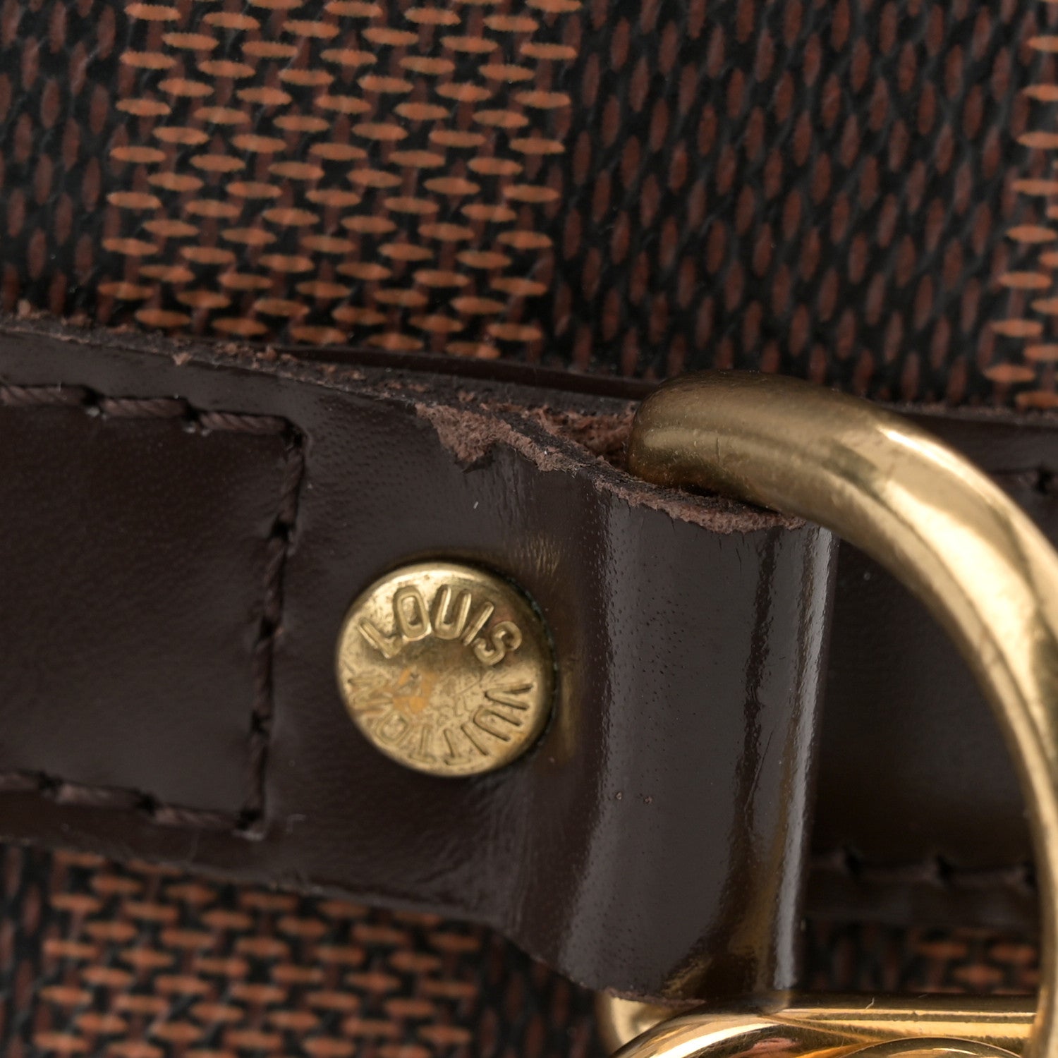 Louis Vuitton Damier Ebene Speedy Bandouliere 30 13 of 13