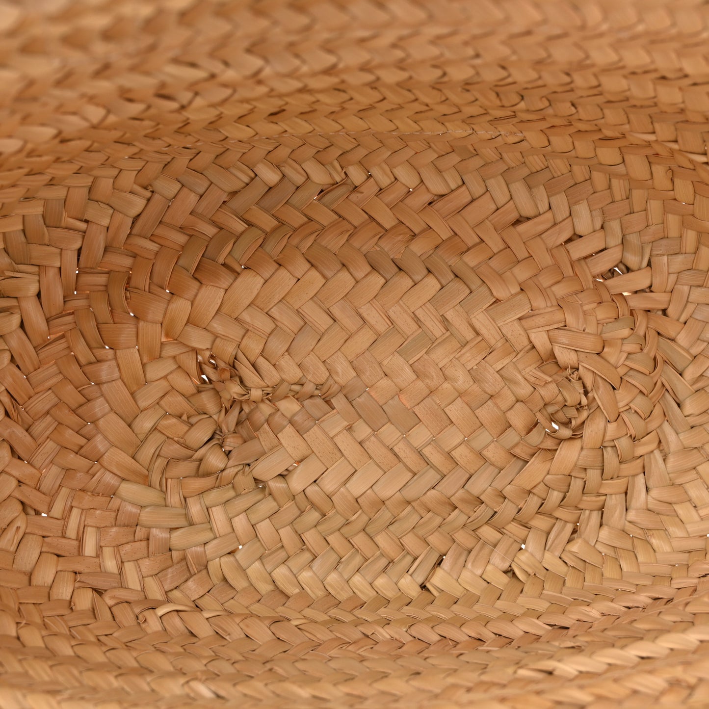 Raffia Basket Tote Bag Natural Tan