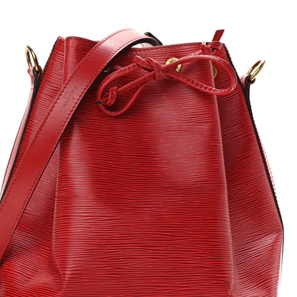 Louis Vuitton Epi Petit Noe Castillan Red 7 of 11