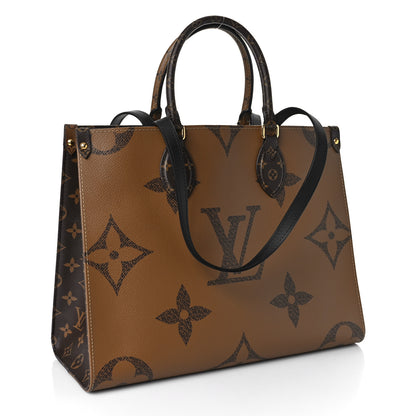 Louis Vuitton Reverse Monogram Giant Onthego MM 3 of 9