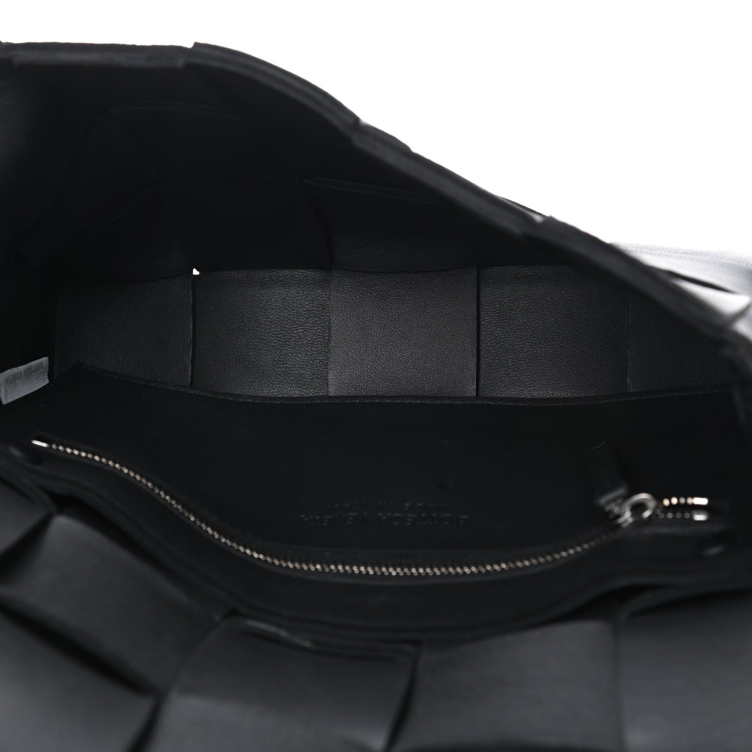 Bottega Veneta Lambskin Maxi Intrecciato Cassette Crossbody Bag Black 5 of 9
