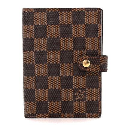 Louis Vuitton Damier Ebene Small Ring Agenda Cover 1 of 11