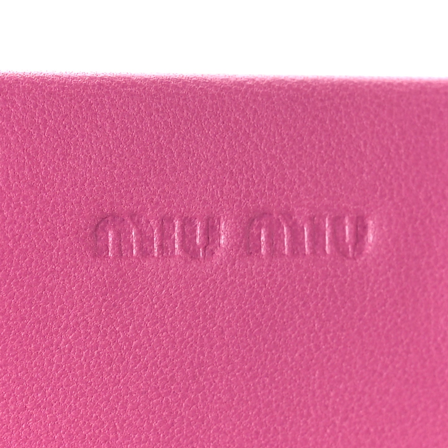 Nappa Matelasse Flap Clutch Fuxia