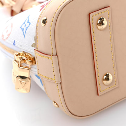 Louis Vuitton LV x TM Monogram Multicolor Alma BB White 9 of 9