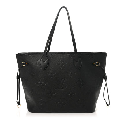 Louis Vuitton Empreinte Monogram Giant Neverfull MM Black 1 of 10