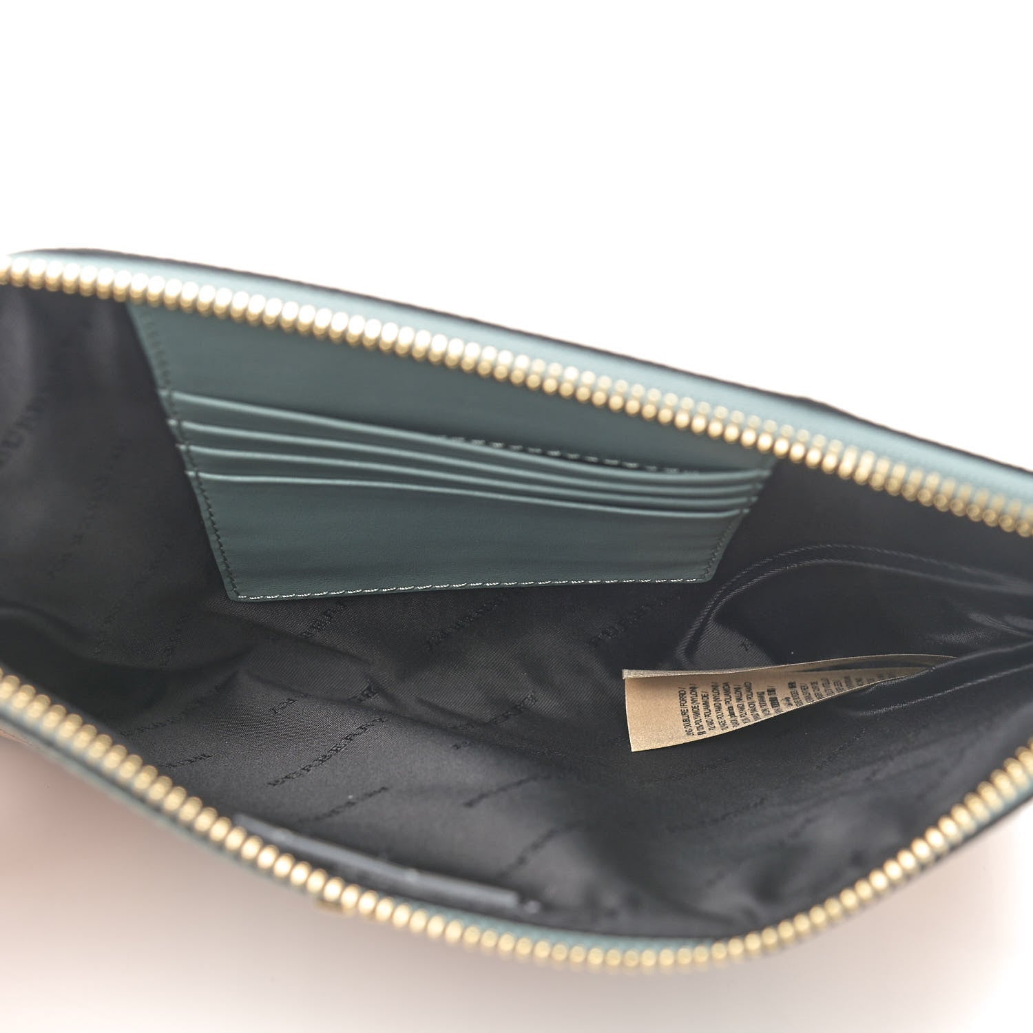 Burberry Haymarket Check Derby Peyton Crossbody Clutch Bag Eucalyptus Green 5 of 10