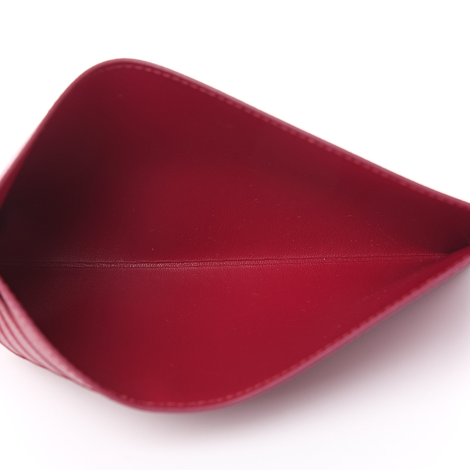 Louis Vuitton Calfskin Felicie Card Holder Insert Fuchsia 4 of 5