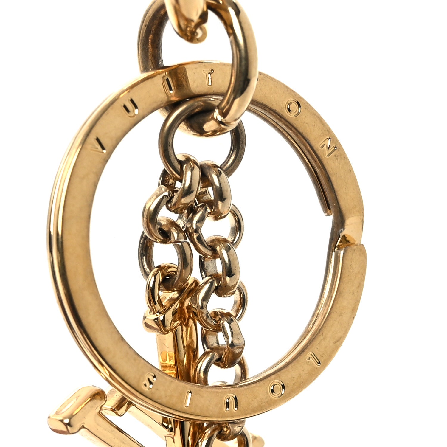 Louis Vuitton LV x TM Cowhide Monogram Superflat Panda Key Ring Bag Charm Multicolor 3 of 5