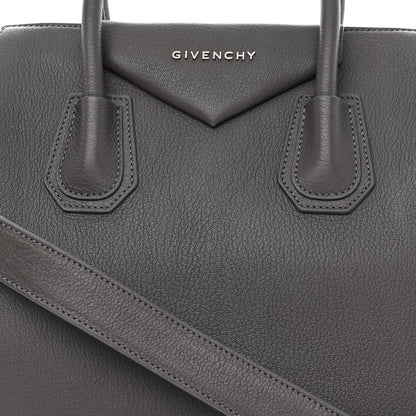 Givenchy Sugar Goatskin Medium Antigona Dark Grey 8 of 10
