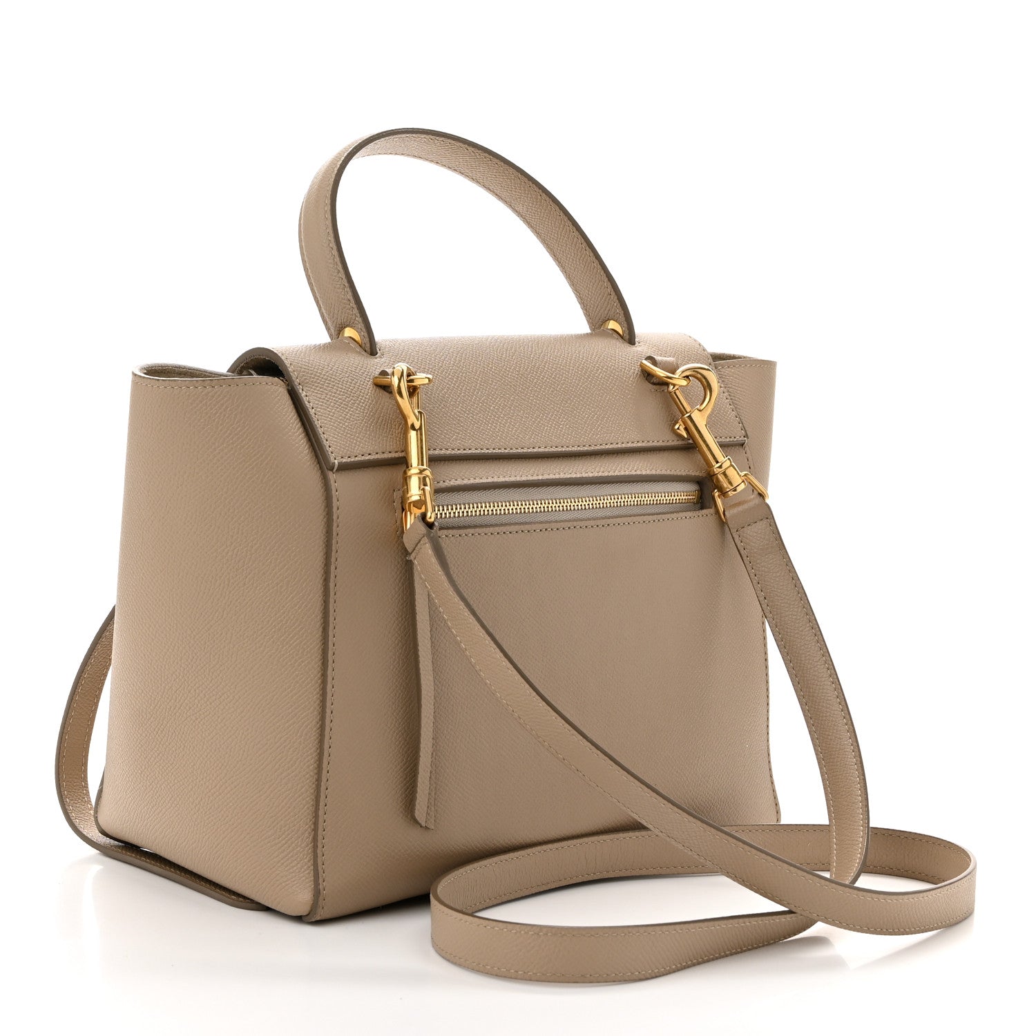 Celine Grained Calfskin Micro Belt Bag Light Taupe 3 of 11
