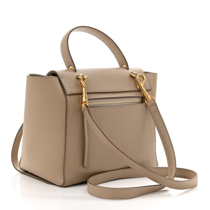 Celine Grained Calfskin Micro Belt Bag Light Taupe 3 of 11