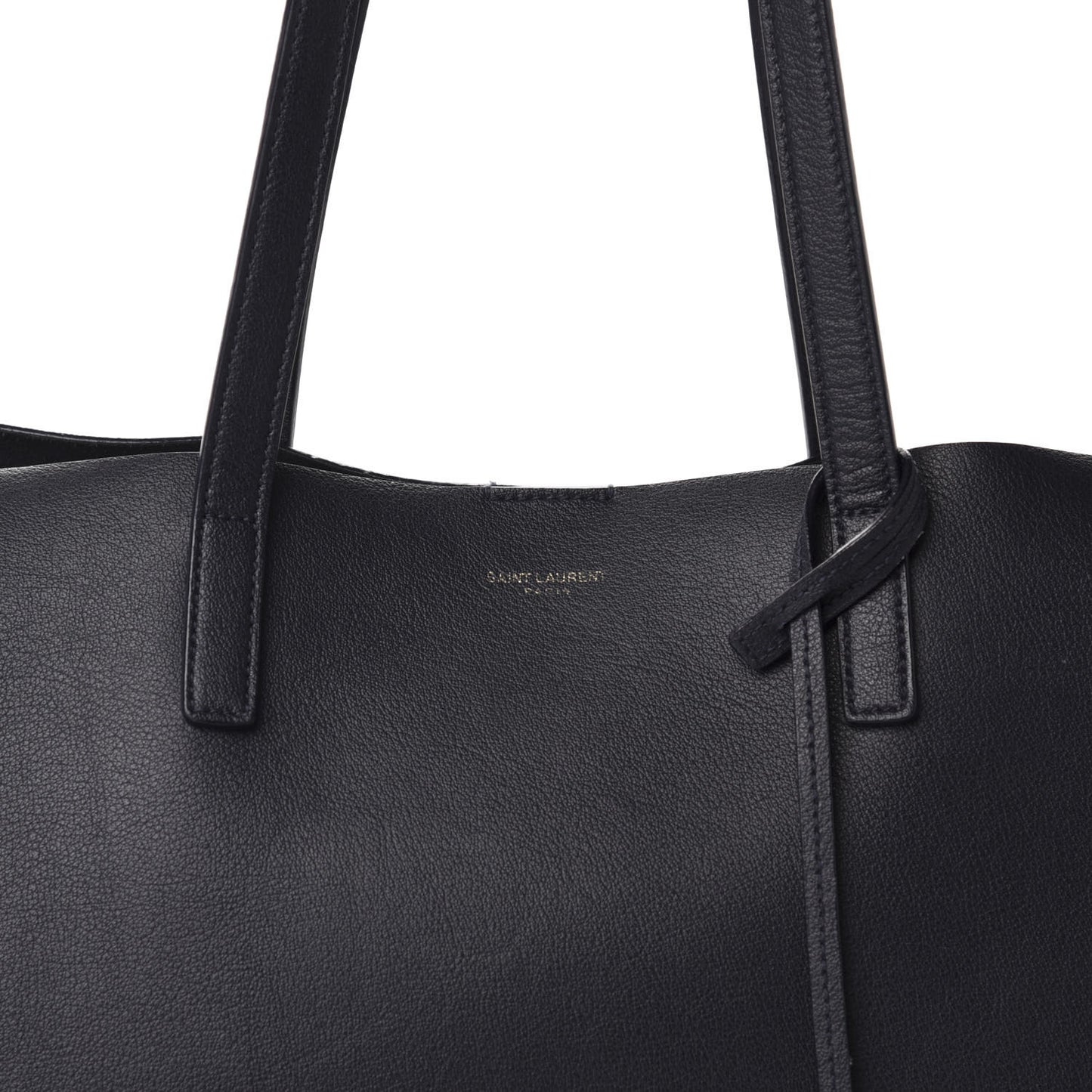 Calfskin Large Shopping Tote Deep Marine