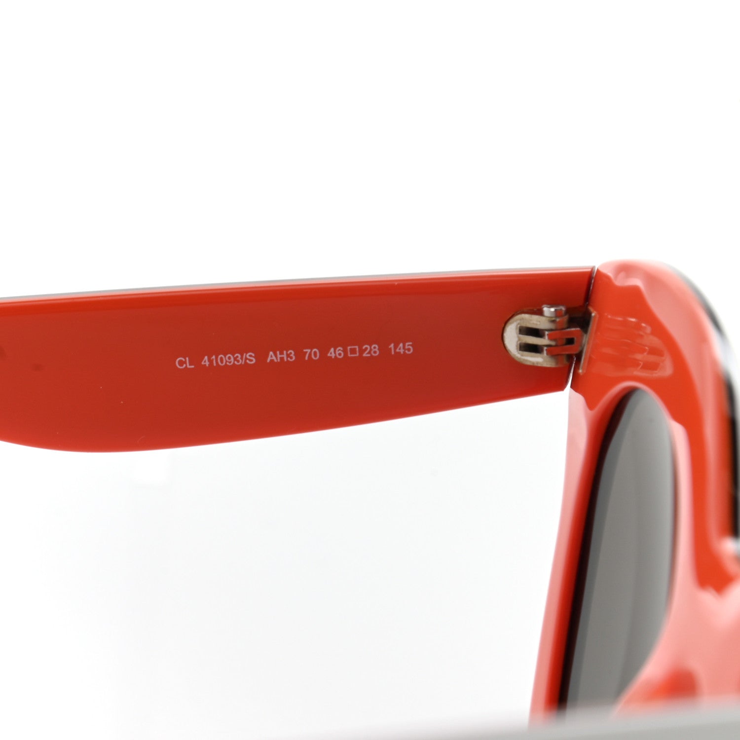 Celine Marta Sunglasses CL 41093/S White Orange 6 of 10