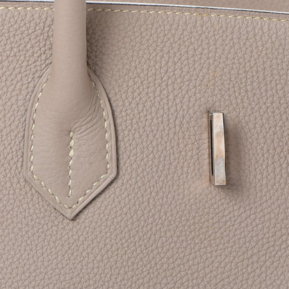 Hermes Togo Birkin 35 Gris Tourterelle 25 of 36