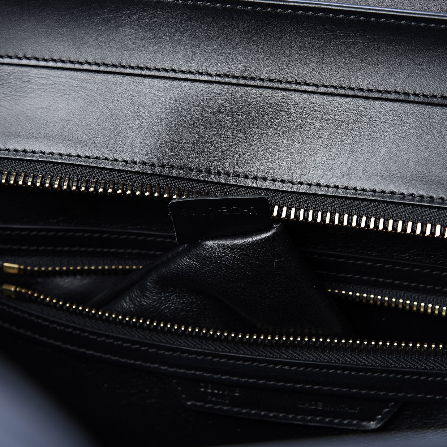 Bullhide Calfskin Mini Bi-Color Luggage Black White