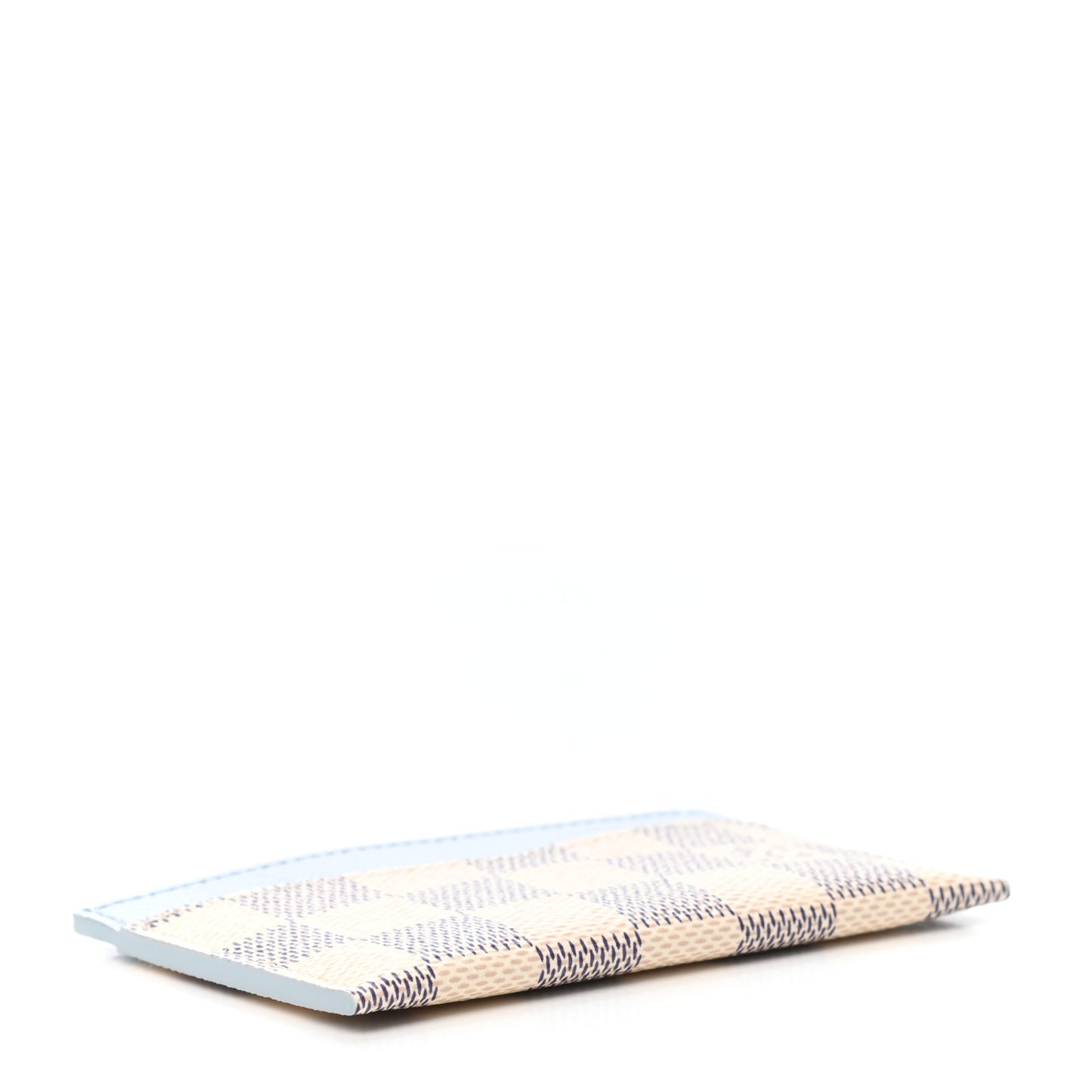 Damier Azur Daily Card Holder Olympe Blue