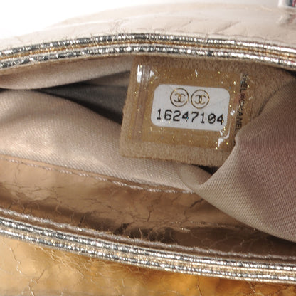 Chanel Metallic Calfskin Mini Flap WOC Gold 9 of 9