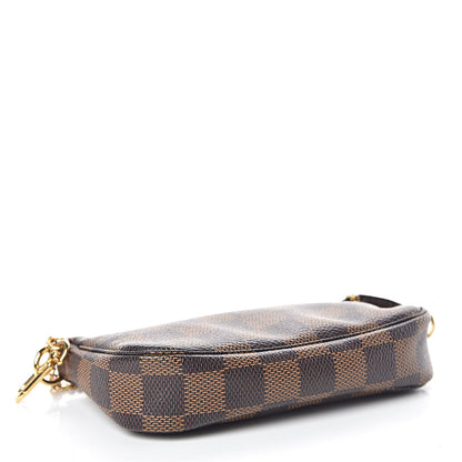 Louis Vuitton Damier Ebene Mini Pochette Accessories 4 of 9