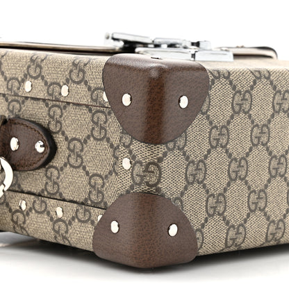 Gucci GG Supreme Monogram Globe-Trotter Beauty Case Brown 10 of 10