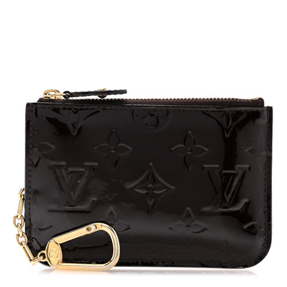 Louis Vuitton Vernis Key Pouch NM Amarante 1 of 7