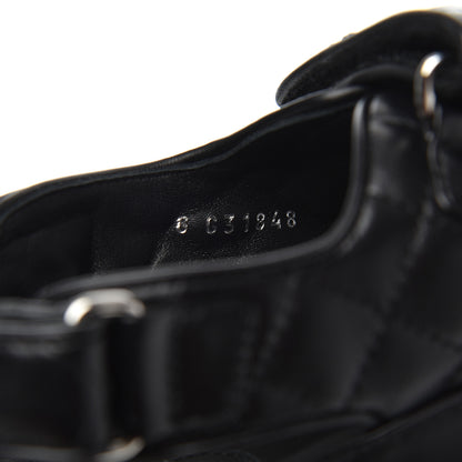 Chanel Lambskin Velcro Dad Sandals 39 Black 8 of 9