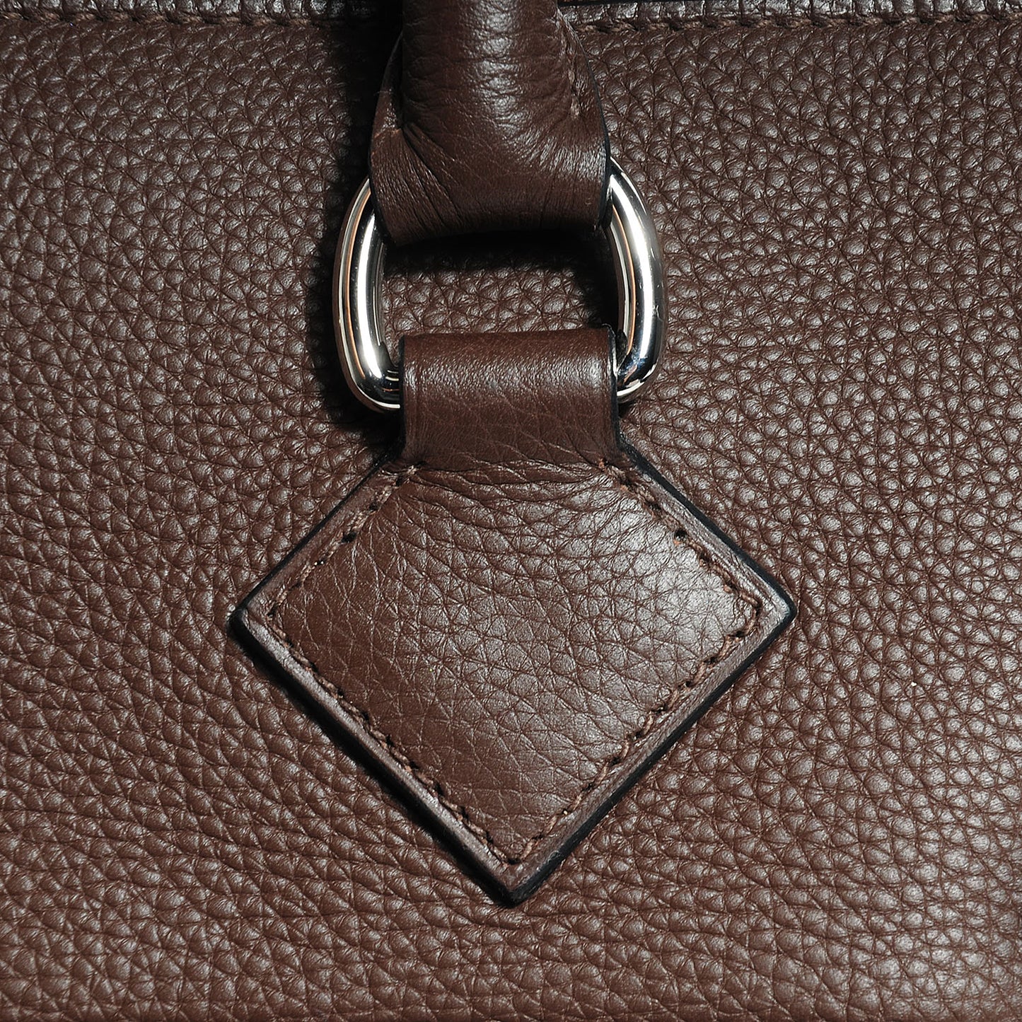 Taurillon Clemence Shoulder Atlas Chocolate