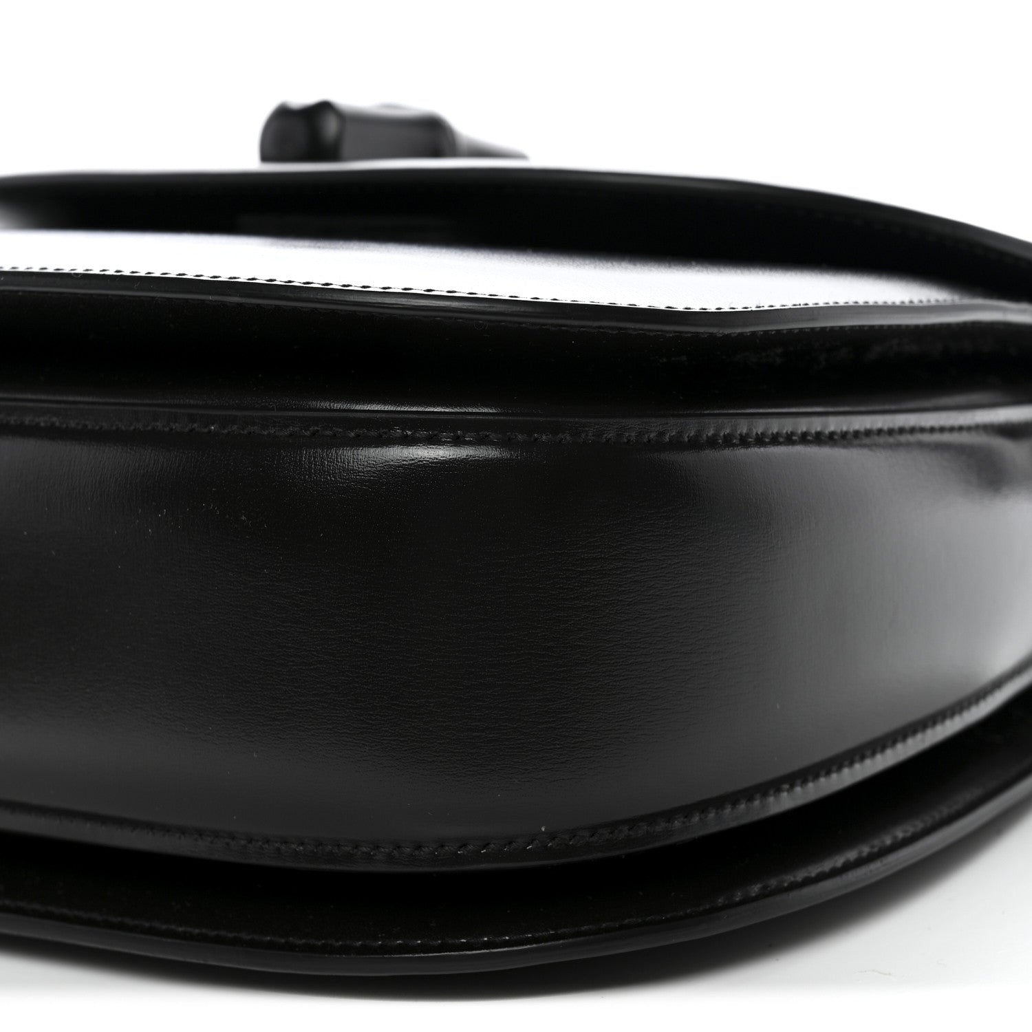 Gucci Boarded Dyana Lux Calfskin Web Monochrome Medium Bamboo 1947 Top Handle Bag Black 11 of 12