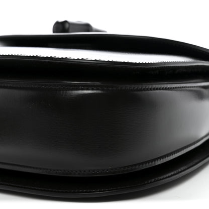 Gucci Boarded Dyana Lux Calfskin Web Monochrome Medium Bamboo 1947 Top Handle Bag Black 11 of 12