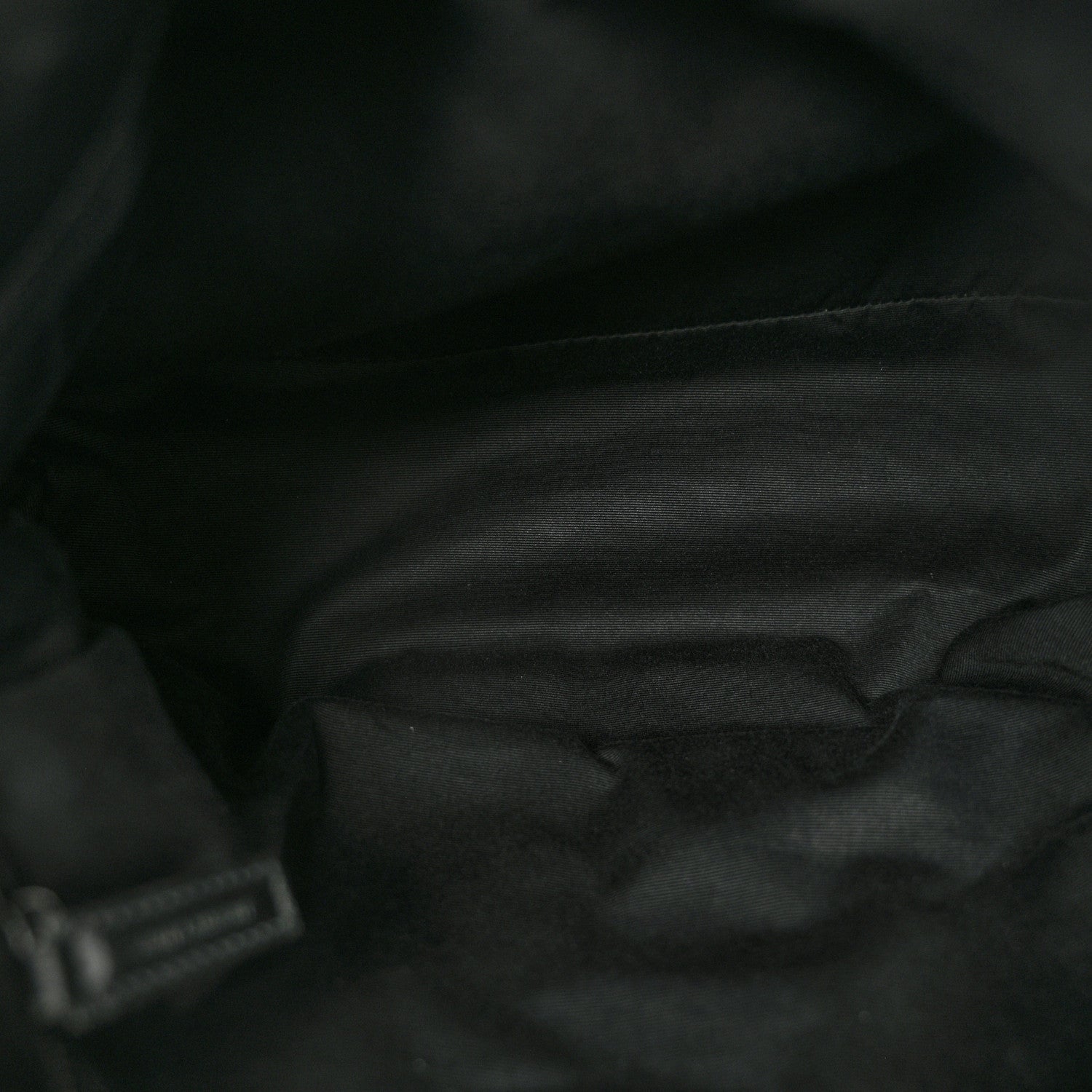 Saint Laurent Lambskin Quilted Monogram Monochrome Small Loulou Puffer Chain Satchel Black 5 of 11