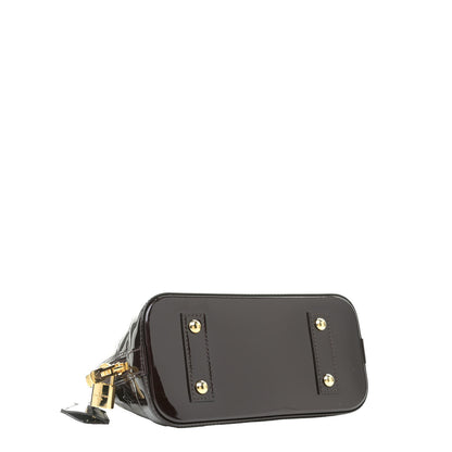 Louis Vuitton Vernis Alma BB Amarante 4 of 9